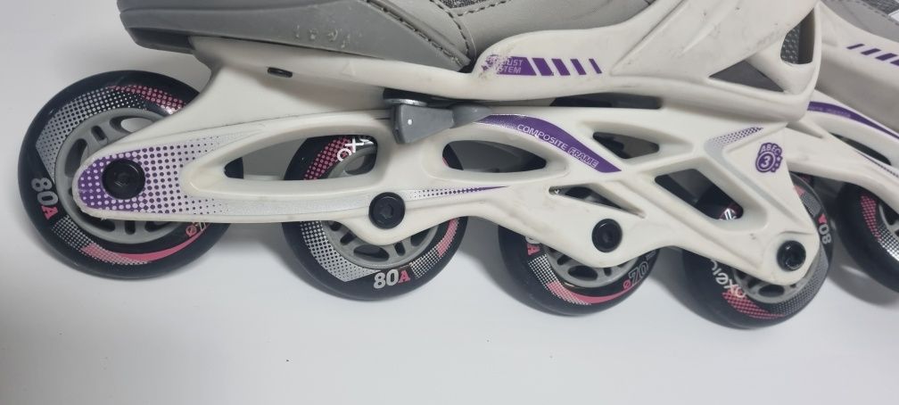 Patins em linha Oxelo + proteções