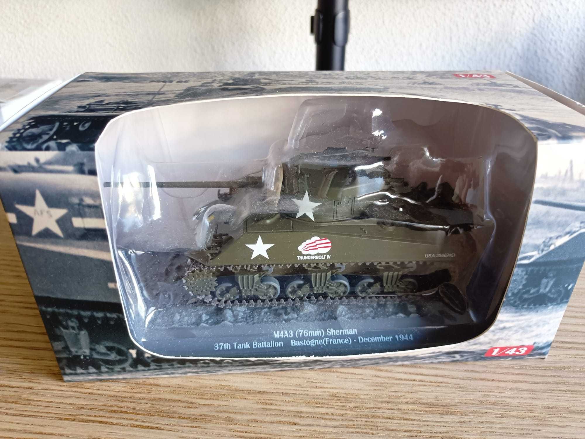 Coleção Tanque M4A3 Sherman 1:43