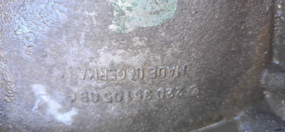 Most tylny Mercedes S-Klasa W220 3.2 CDi 2.65