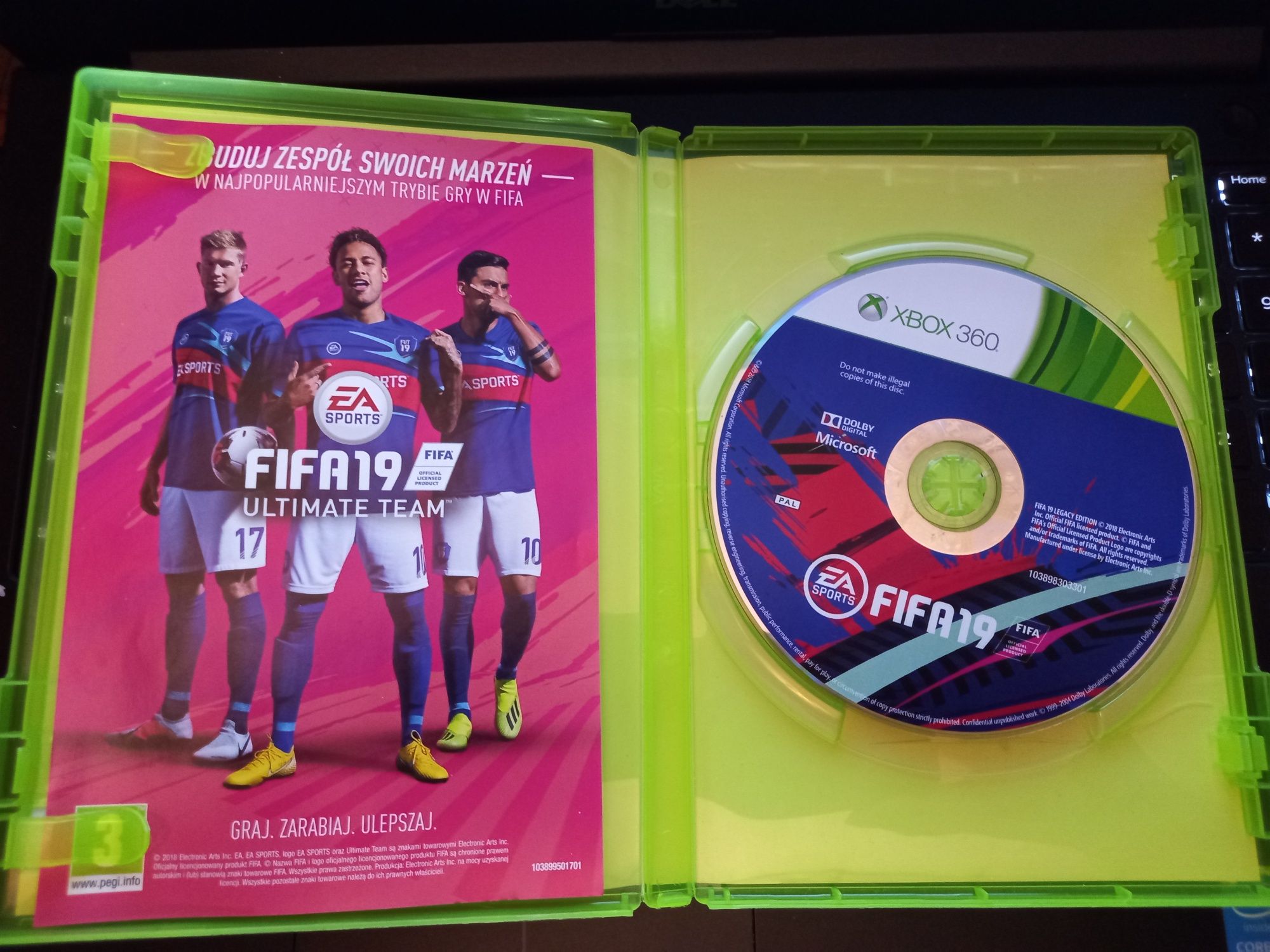 Gra Fifa 19 po polsku!!! na konsolę xbox 360