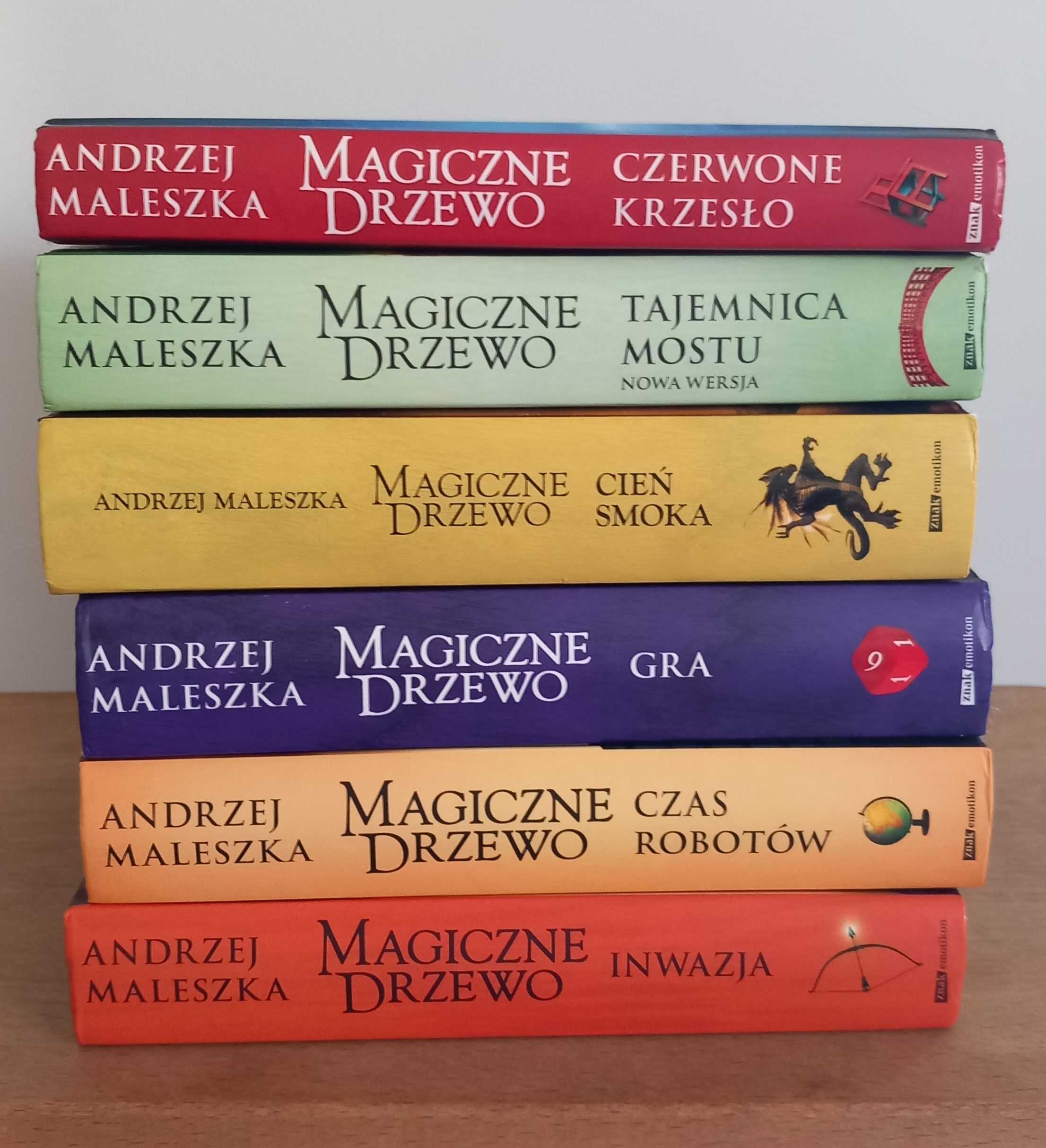 6 książek z serii Magiczne Drzewo Andrzej Maleszka