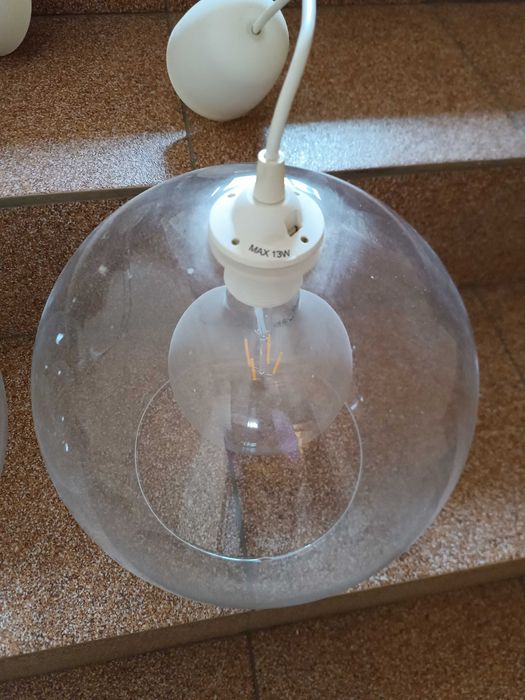 Żyrandole okrągłe kule