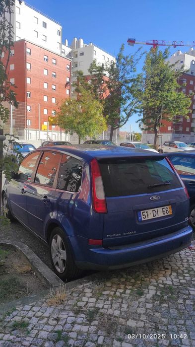 Ford Focus C-Max Diesel 1.5 Azul 2007 Inspecionado