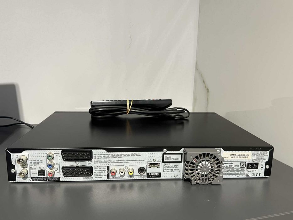 Nagrywarka DVD PANASONIC DMR-EX768 z pilotem/Komis Krzysiek