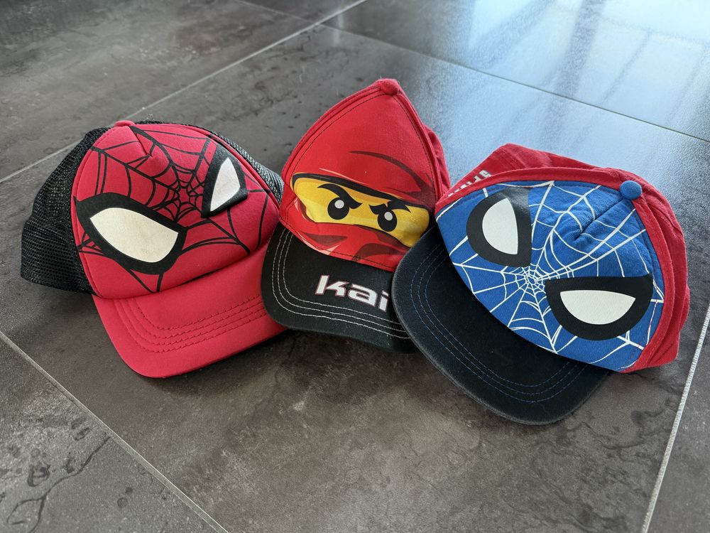 Czapki z daszkiem Lego Ninjago, Spiderman