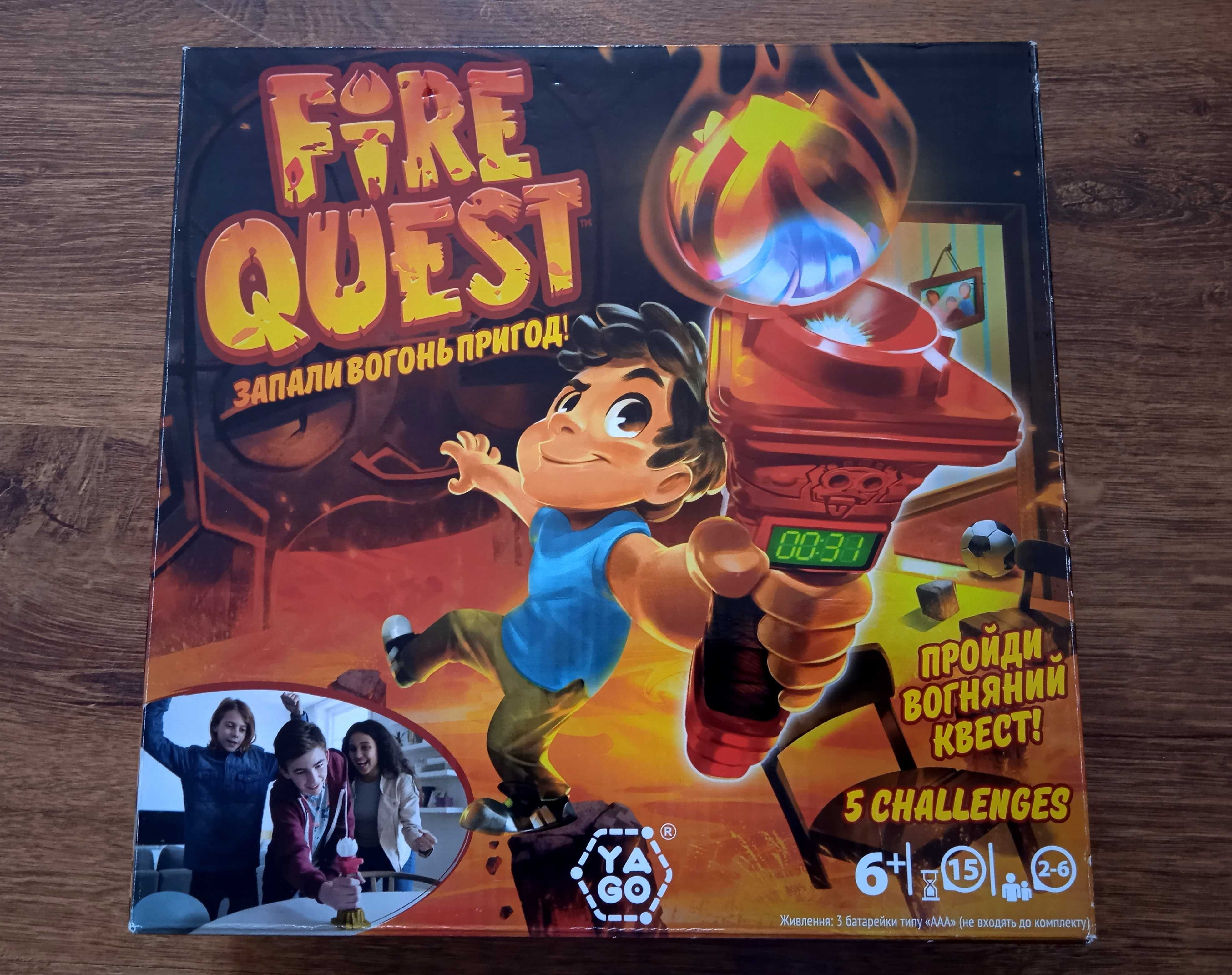 Активная игра со светом и звуком Fire Quest