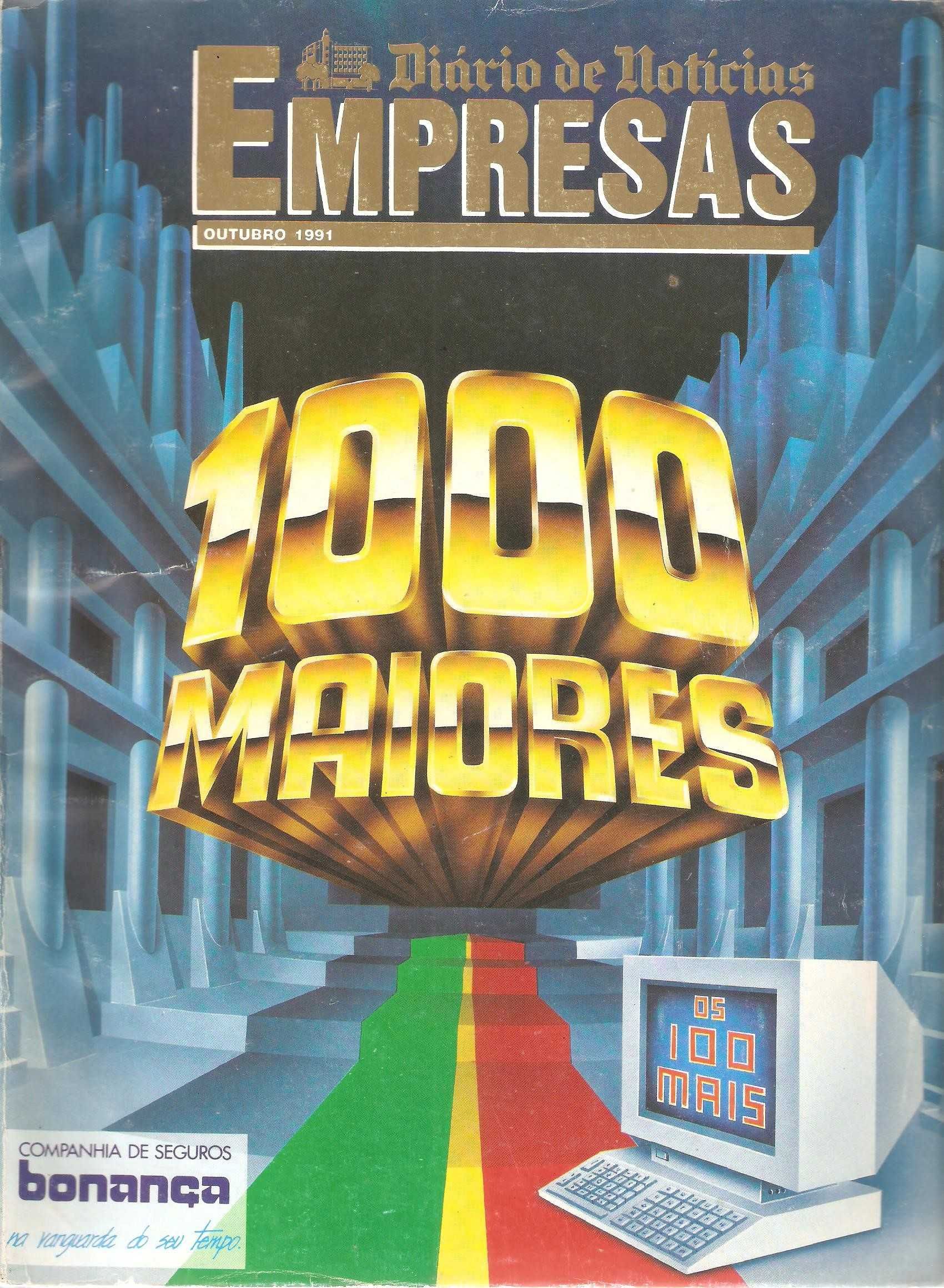empresários portugueses 1991 os 100 mais e as 1000 maiores