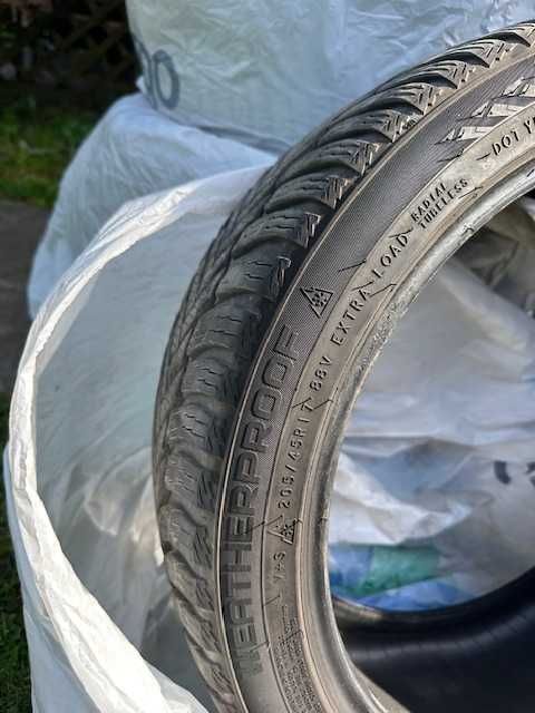 Opony NOKIAN całoroczne 205/45/R17 - 4szt - 500złotych