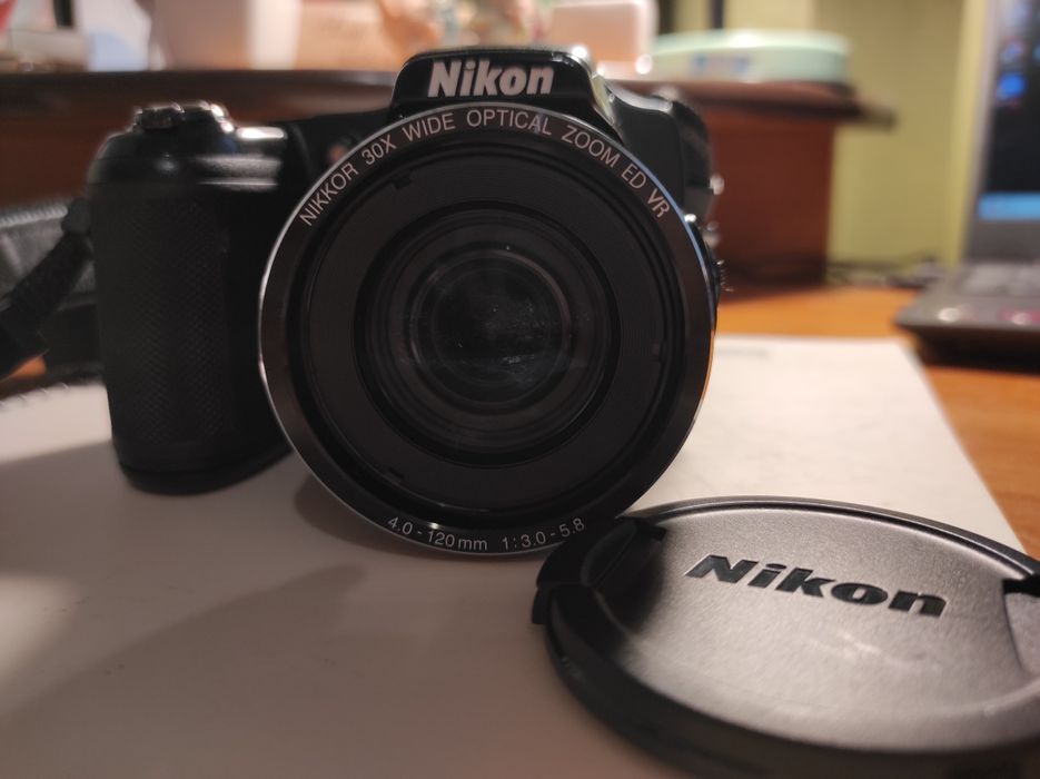 Фотоапарат Nikon Coolpix L820 Black