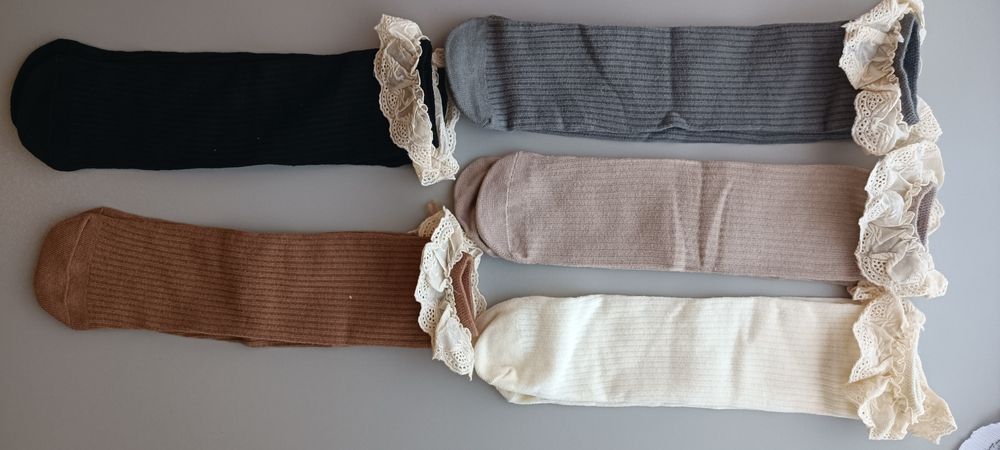 Набір дитячий пов'язочка та носочки, гольфи дитячі.