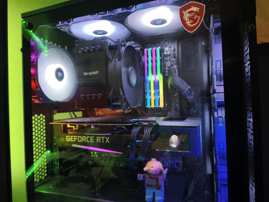 Sprzedam komputer gamingowy MSI B550 Ryzen 5 3600 RTX 3070 32GB RAM