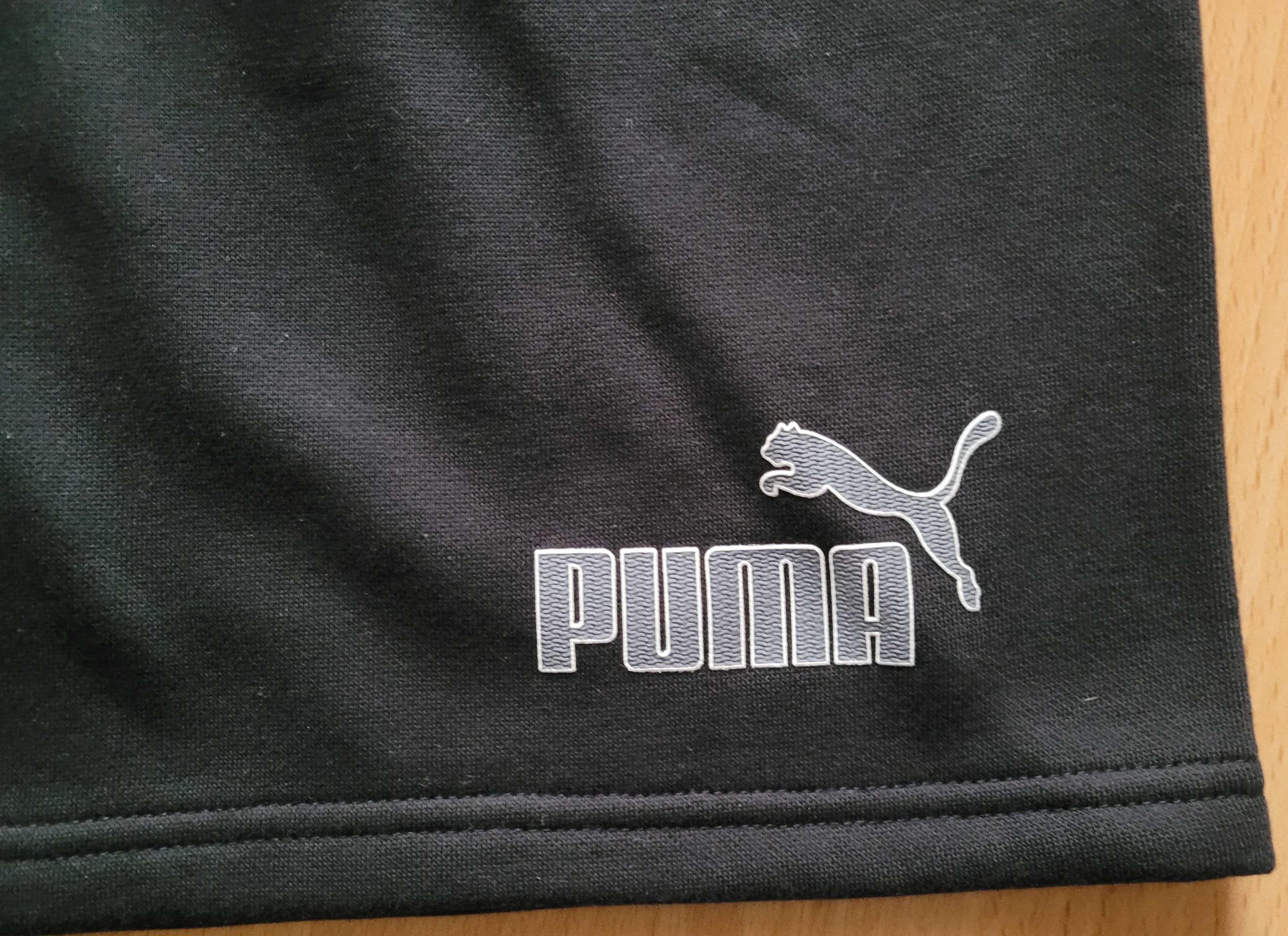 Krótkie spodenki Puma z USA, czarne.