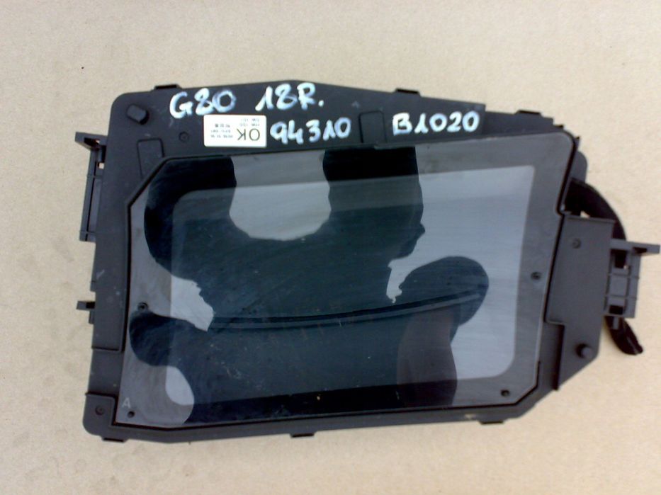 hyundai genesis g80 2015 2020 rzutnik licznik head-up