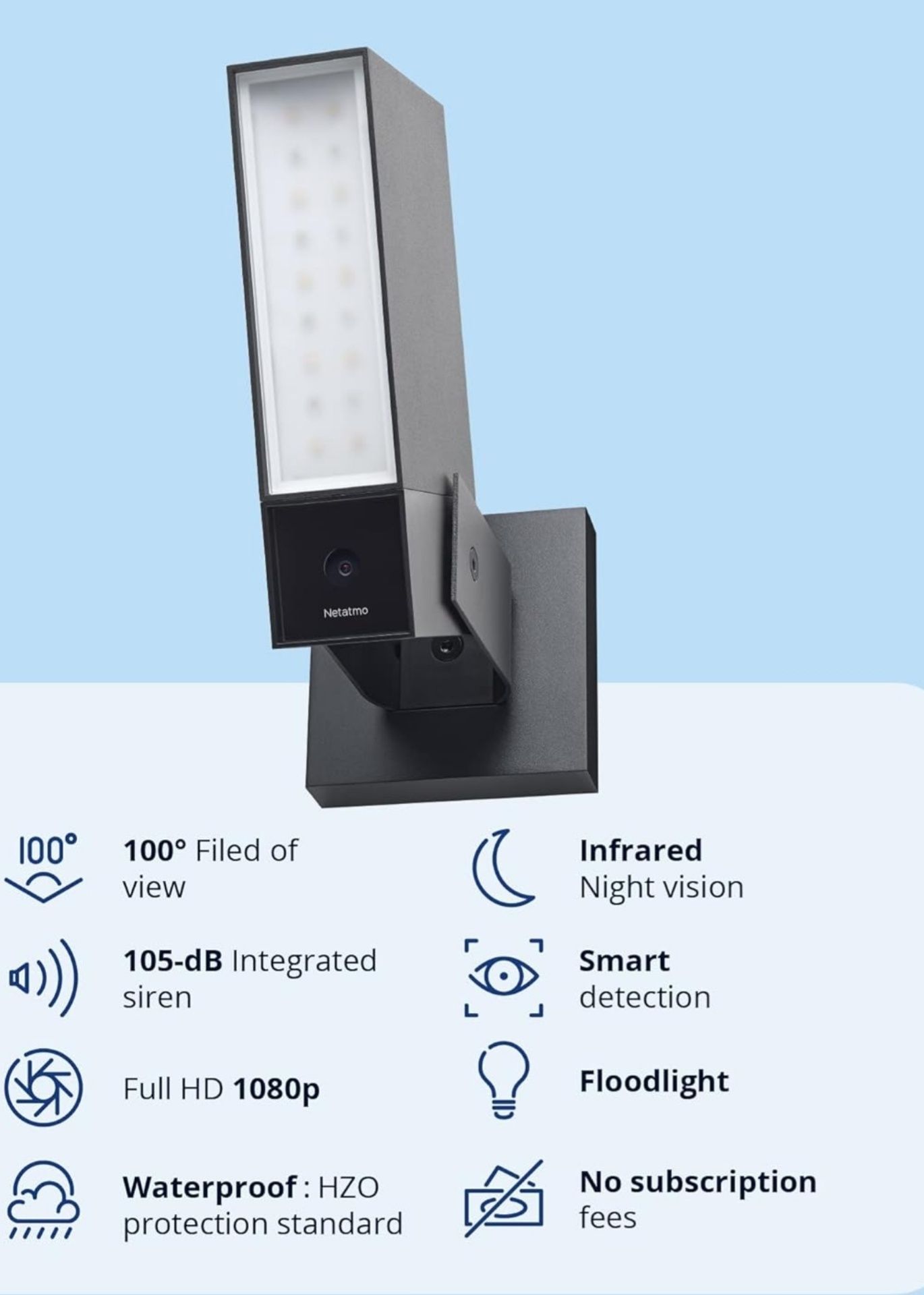 Камера видеонаблюдения Netatmo Presence NOC01