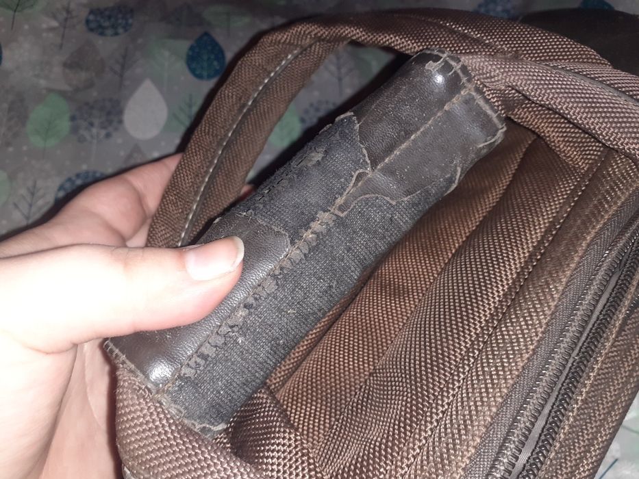 Сумка для ноутбука планшета kappa большая студенту большая коричневая