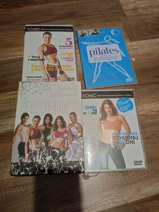 DVD pilates ,joga aerobic płaski brzuch