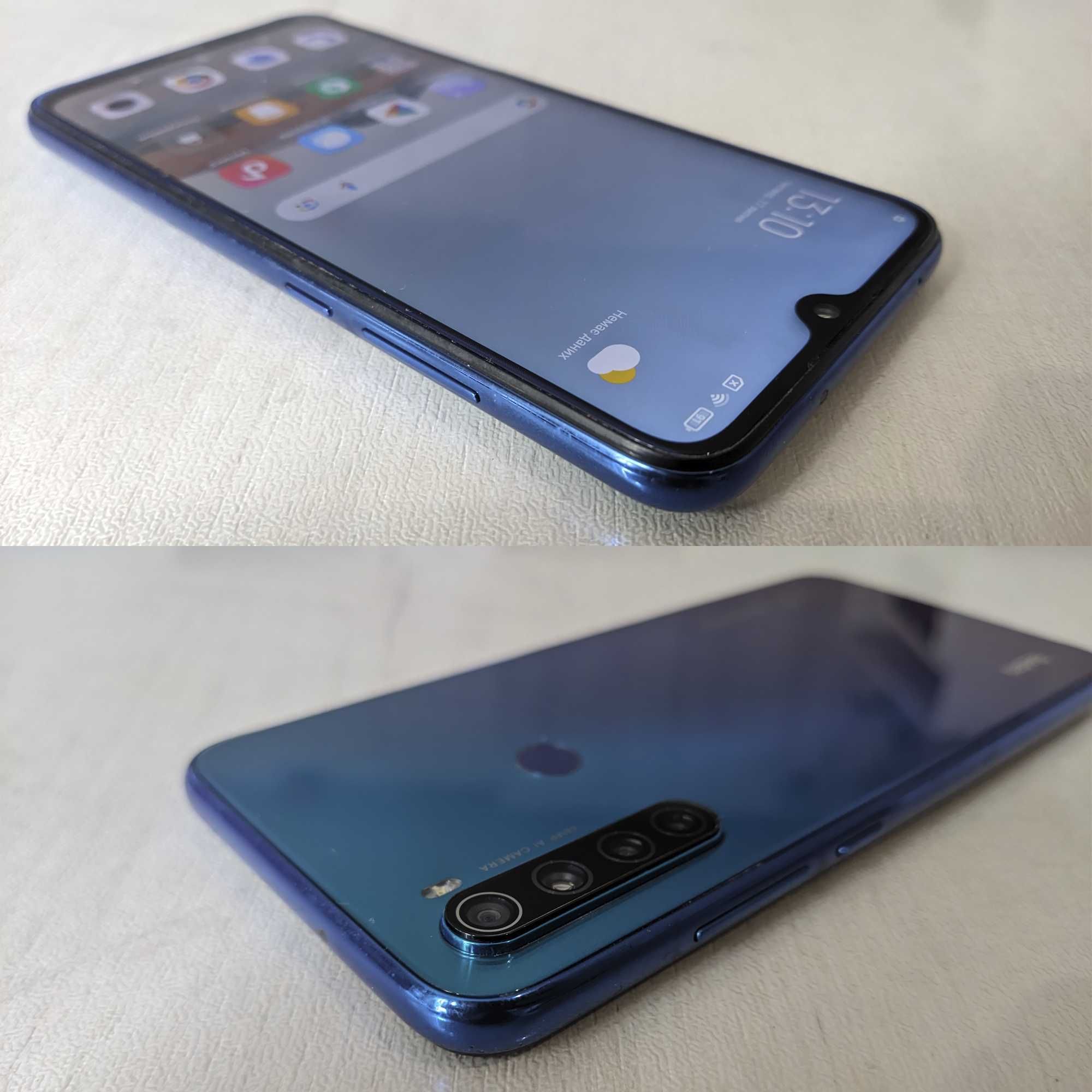 Redmi Note 8 4/64 Neptune Blue у гарному стані