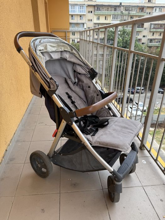 Прогулянкова коляска візок дитячий BabyStyle Oyster Zero сіра