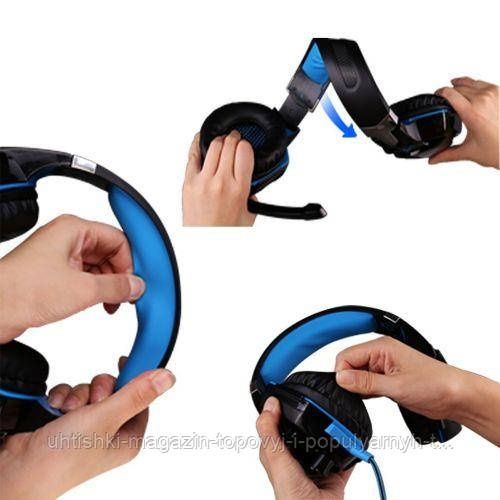 Kotion Each G2000 з мікрофоном і підсвічуванням Blue