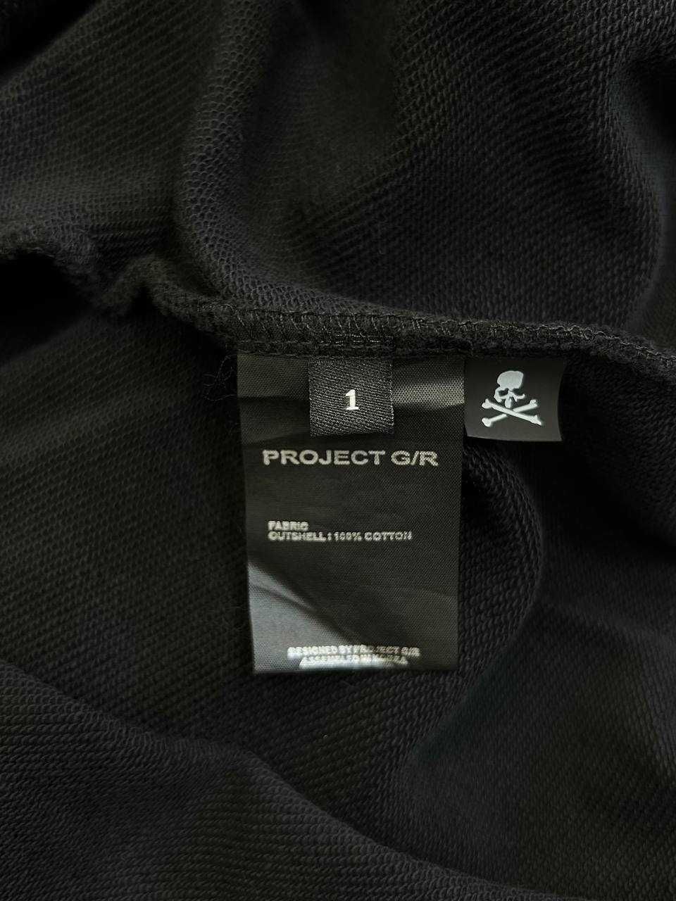 Худі Project Grailz GR Mastermind zip up чорна зіпка зипка худи кофта