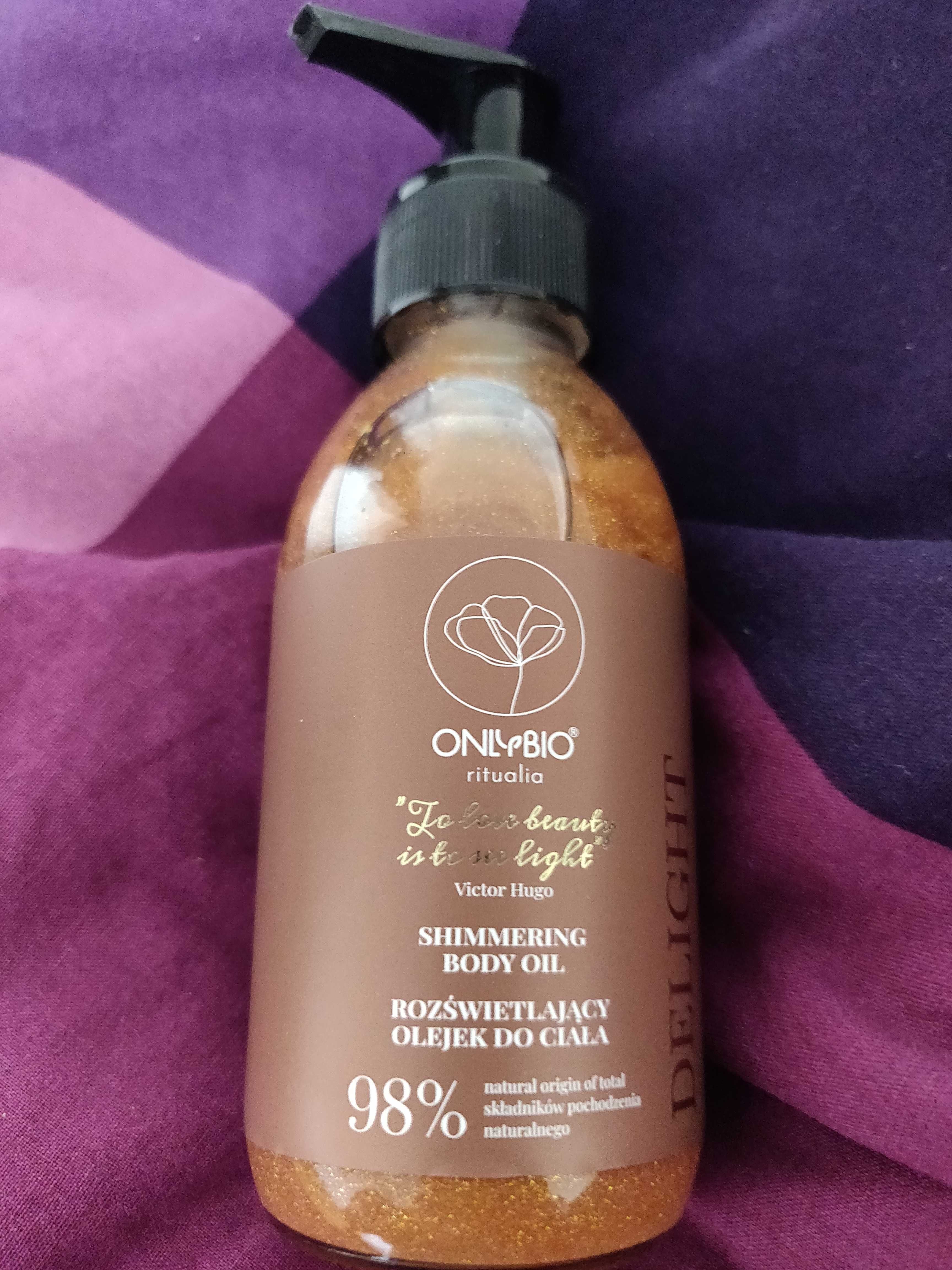 Onlybio Ritualia Delight Rozświetlający Olejek Do Ciała 150ml. Nowy