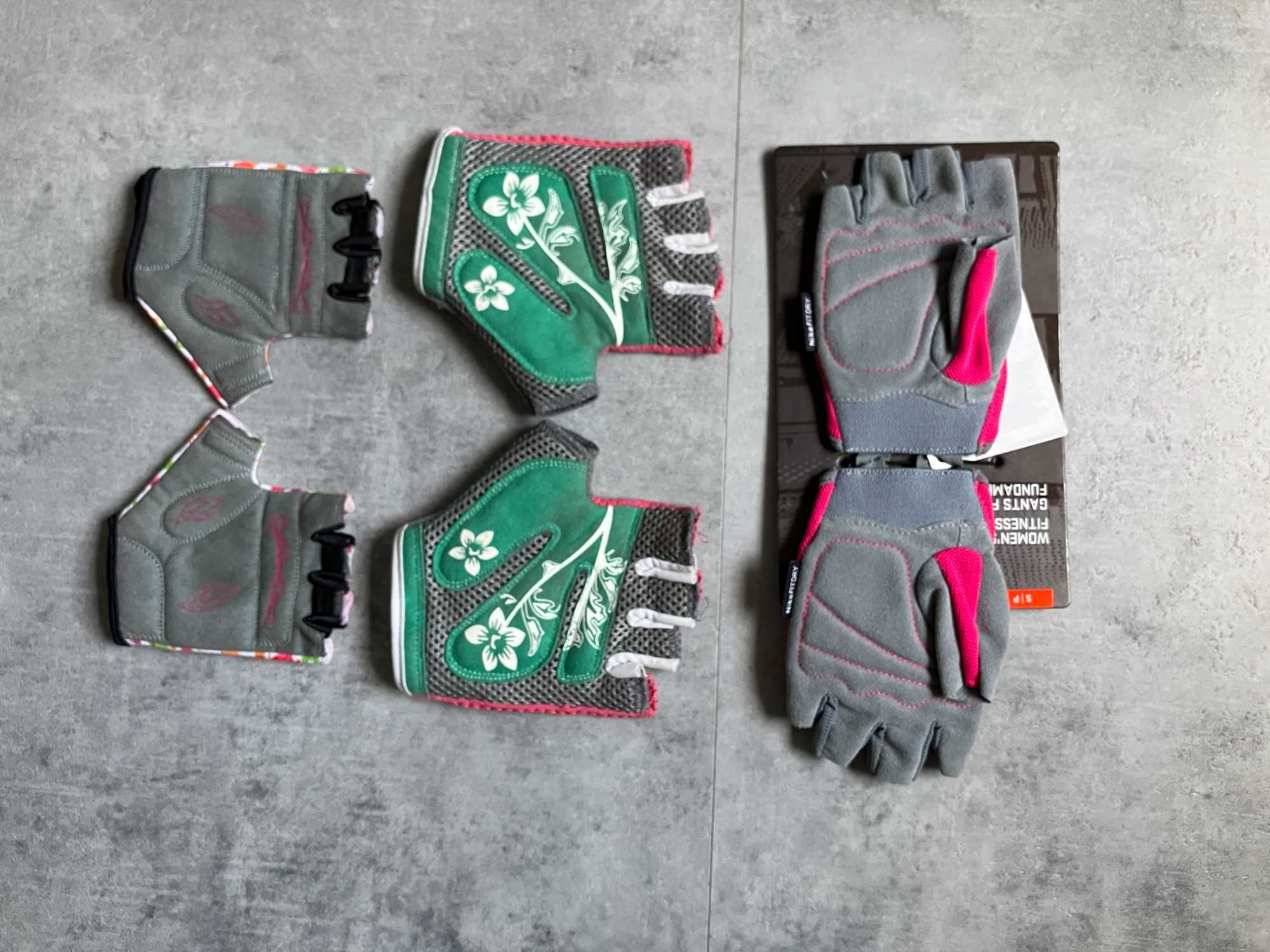 Kross Nike Martes rękawiczki rowerowe damskie dziewczęce zestaw 3 pary