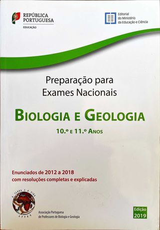 Preparação para Exames Nacionais BIOLOGIA E GEOLOGIA 10,0 E 11.0 ANos