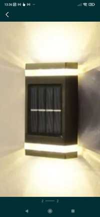 Светильник фонарь с датчиком движения, на солнечной батарее