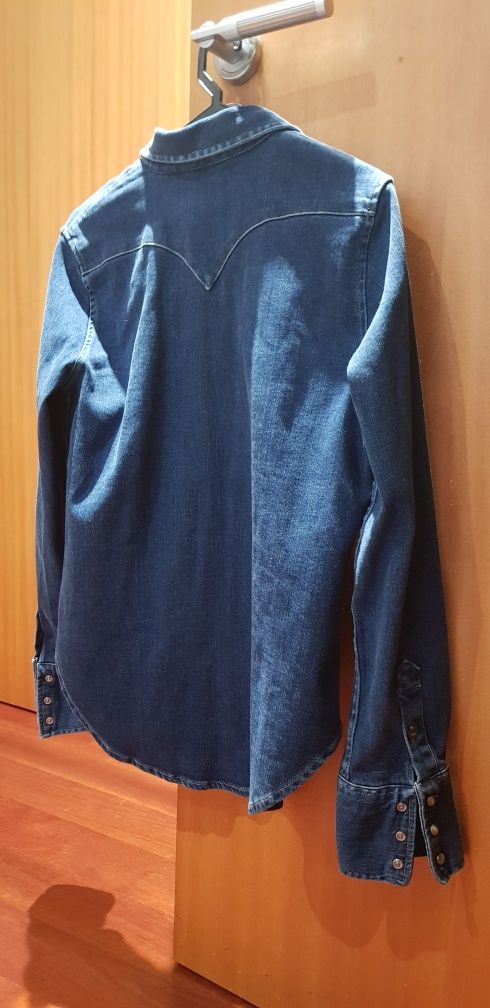 Camisa de ganga Zara tam L