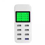 Stacja ładowania USB, 60 W, 8-portowy hub ładowania 7x USB 1x QC 3.0