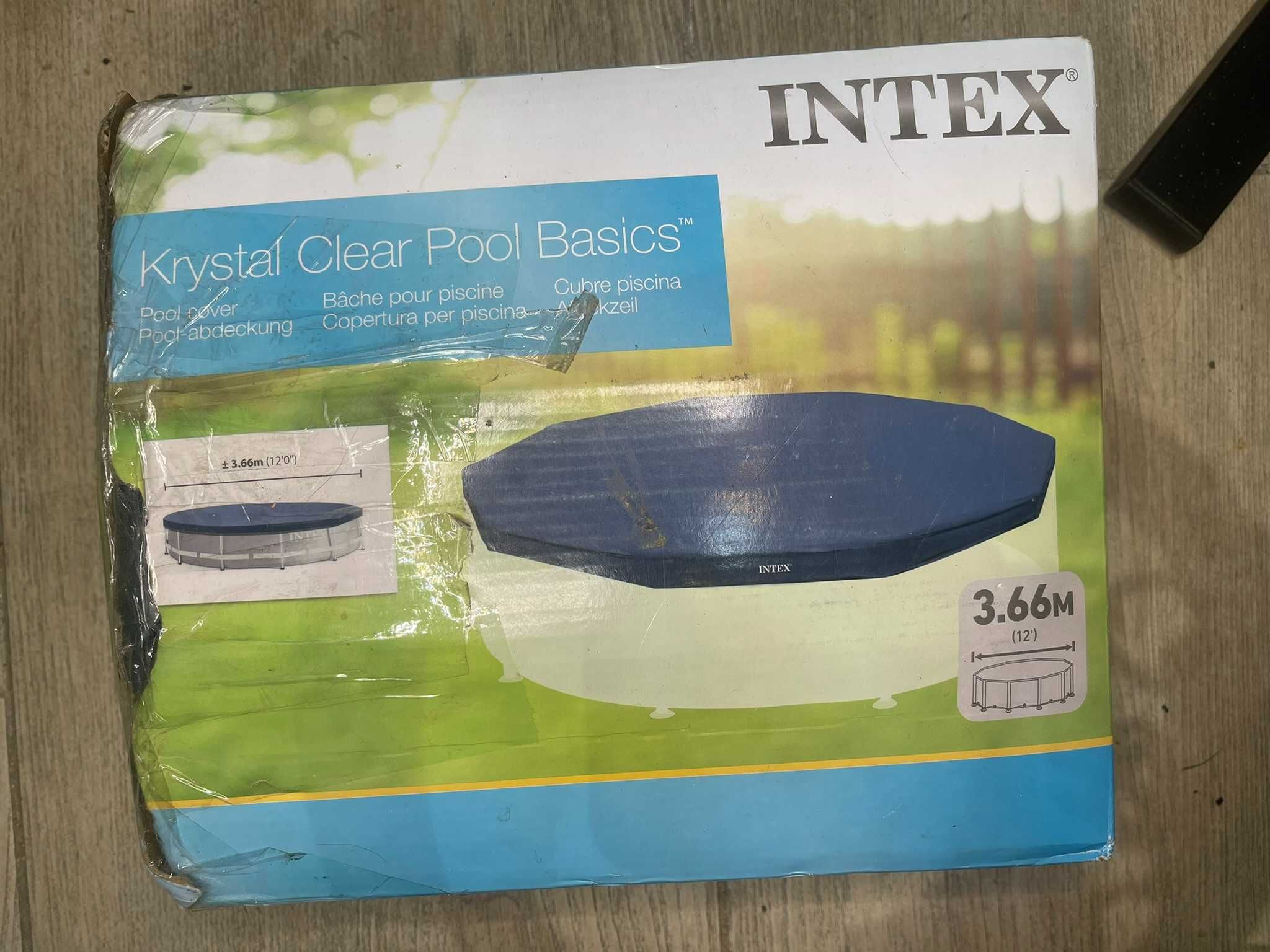 Pokrywa na basen stelażowy 366cm  INTEX