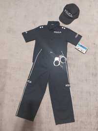 Strój policjanta 98-104 kajdanki kostium