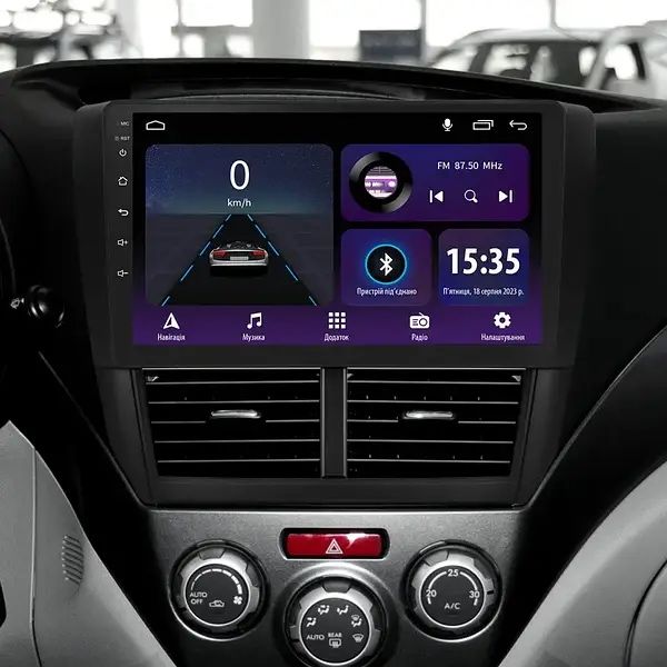 Магнітола 2/32CarPlay швидкий процесор SUBARU FORESTER 2003-08/2008-13