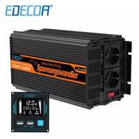 Inversor 12v/220V EDECOA 1500w onda pura