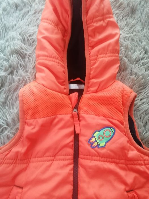 Bezrękawnik,  kamizelka dziecięca 86