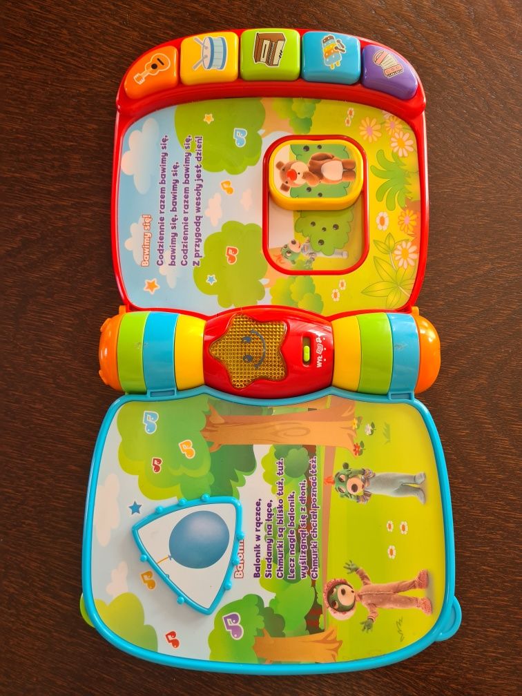 Książeczka interaktywna Śpiewające opowiadanki Vtech niemowlę