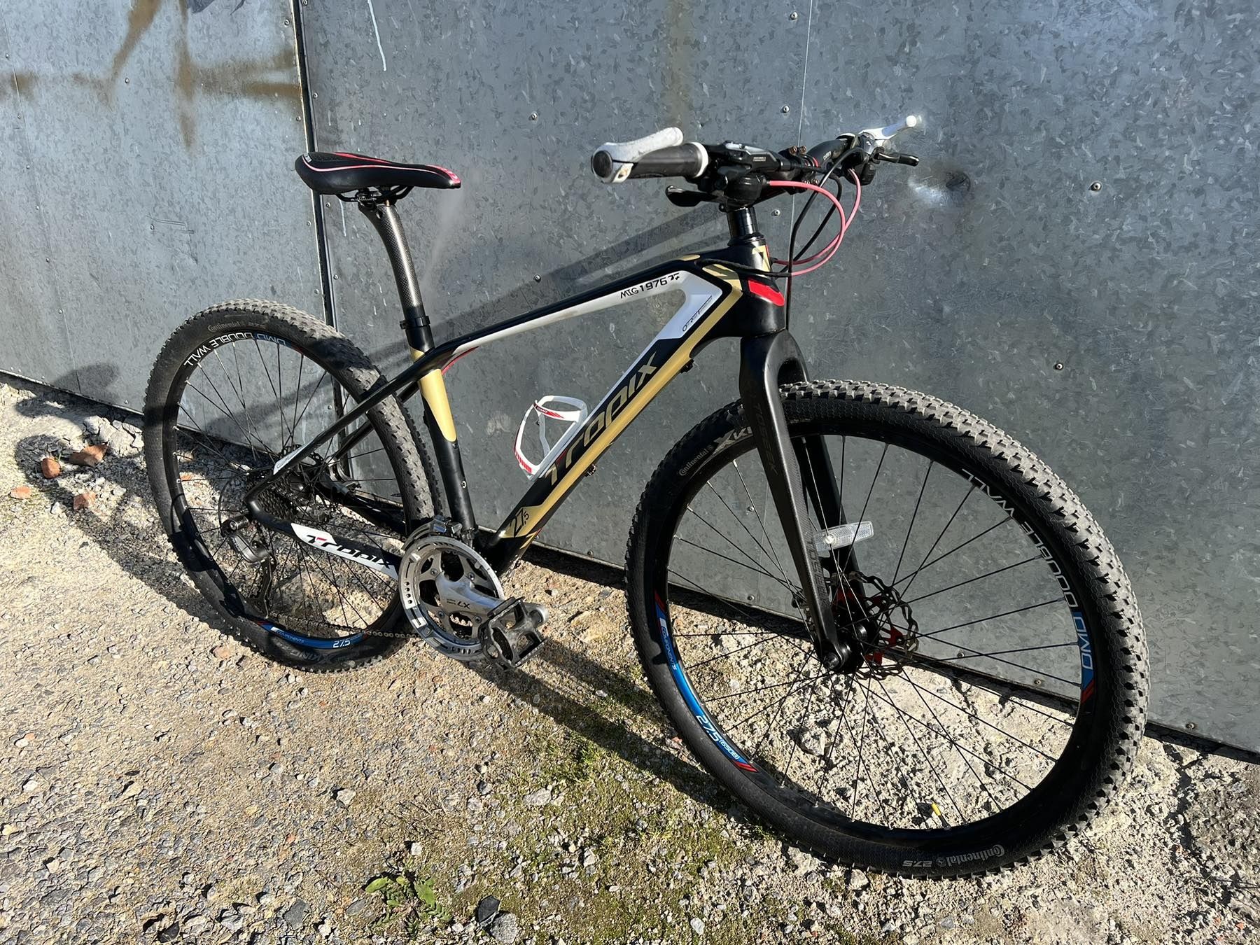 Карбоновий велосипед tropix carbon cross mtb