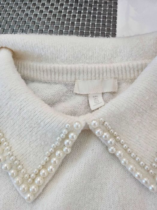 Śliczny sweter rozm.L-XL H&M