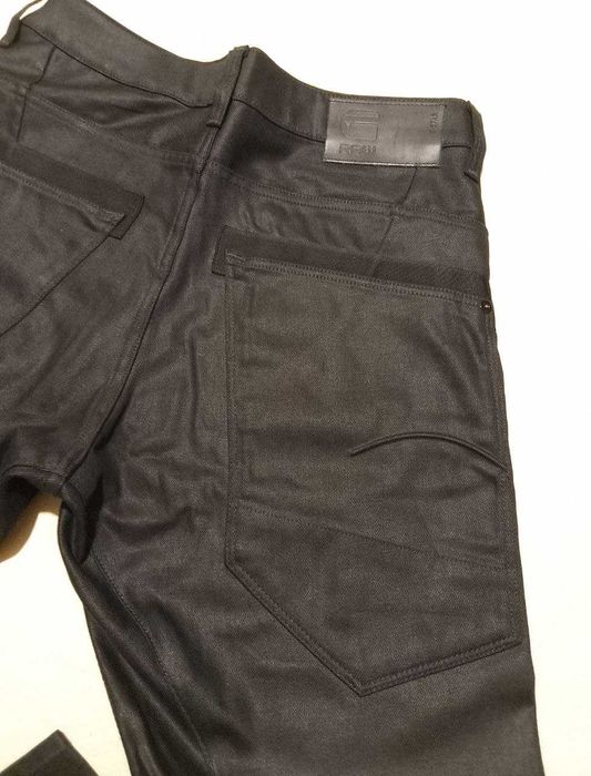 Джинсы "G-Star Raw". Арки. Оригинал. Новые. Чёрные. Размер 33/34.