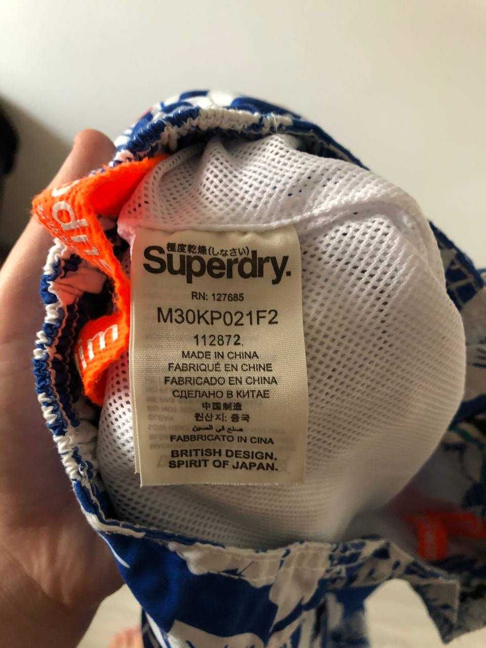 Шорти superdry шорты