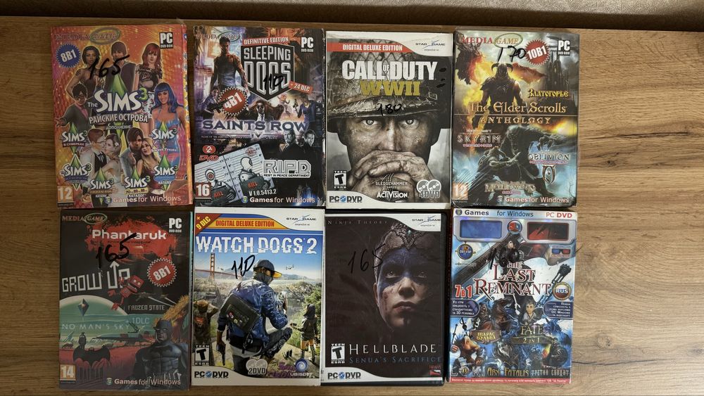 Ігри для PC на DVD