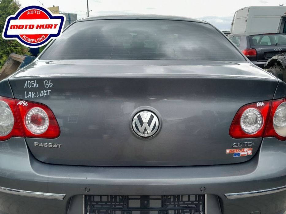 KLAPA TYLNA TYŁ VW PASSAT B6 SEDAN KOLOR: LA7T