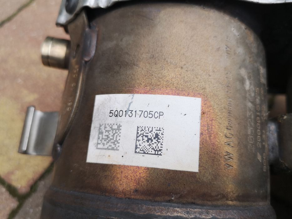 DPF VW PASSAT B8 TIGUAN II 2,0TDI DFGA 19r przebieg 72tys km