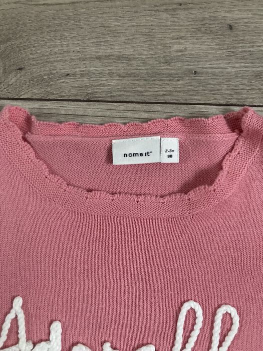 Sukienka swetrowa,r.98/104,Name it
