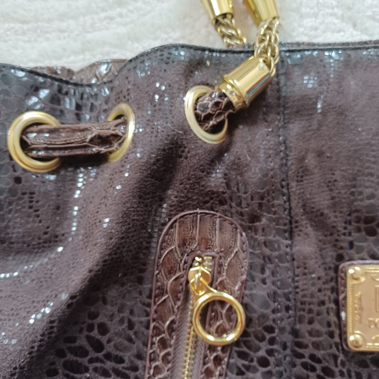 Duża torebka Dolce&Gabbana jak nowa 40-50 cm/A4/XXL