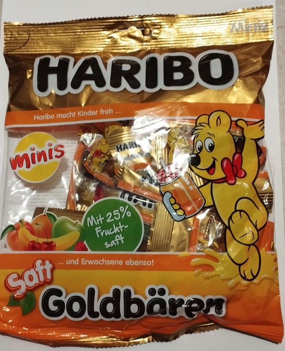 Haribo żelki w opakowaniu zbiorczym małe torebeczki
