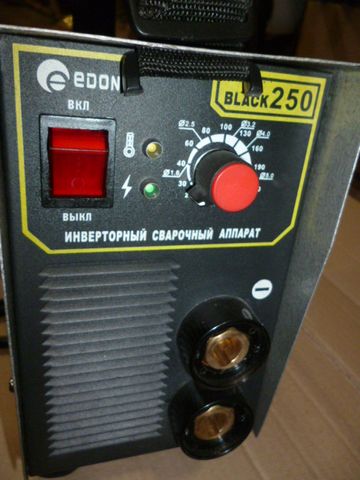 Сварочный инвертор аппарат edon 250 эдон