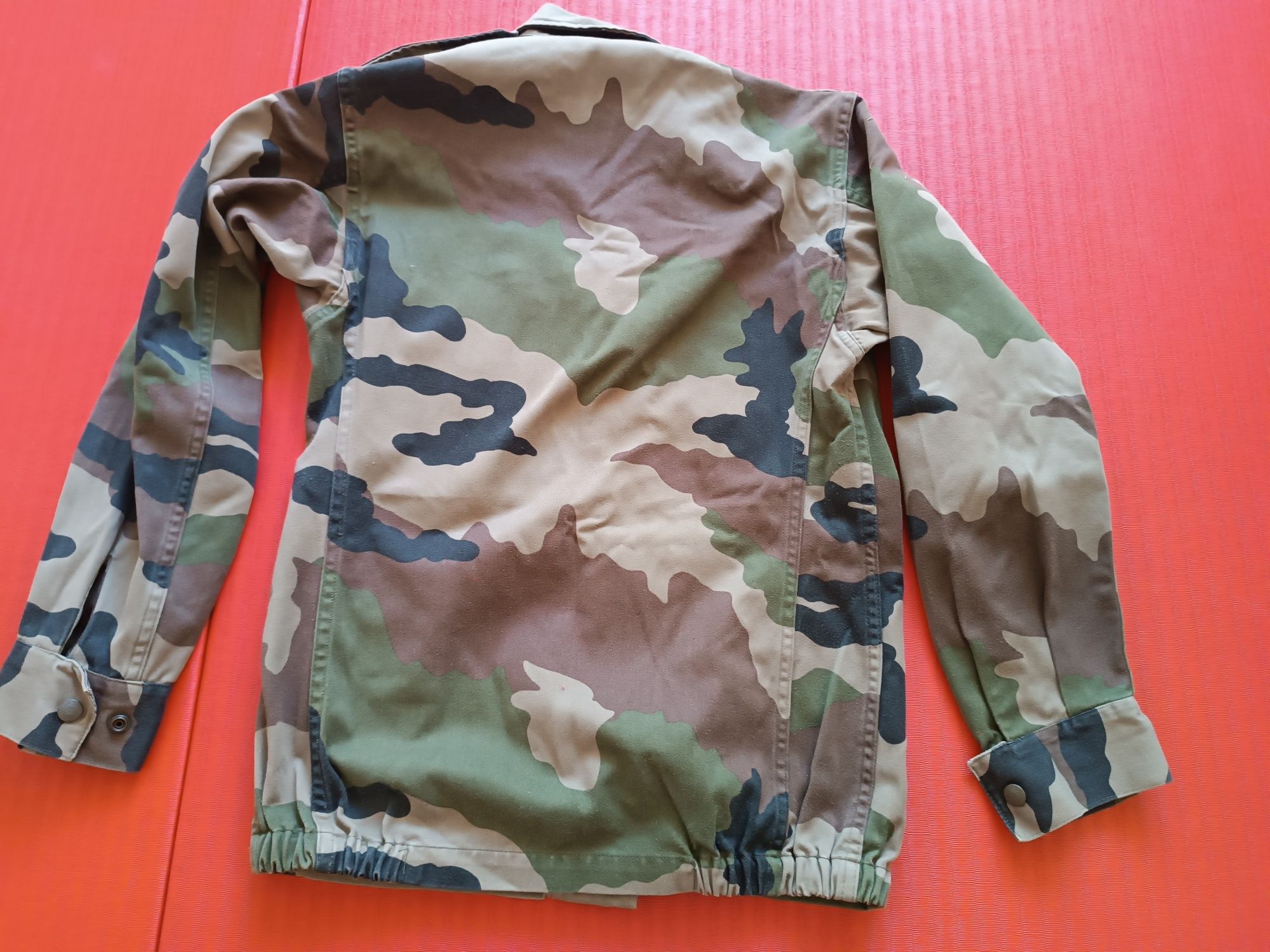 Bluza khaki ściągacz kieszenie