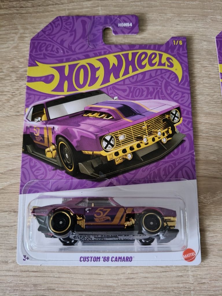 Hot Wheels Pearl & Chrome 57th Camaro Patrol Cobra Porsche