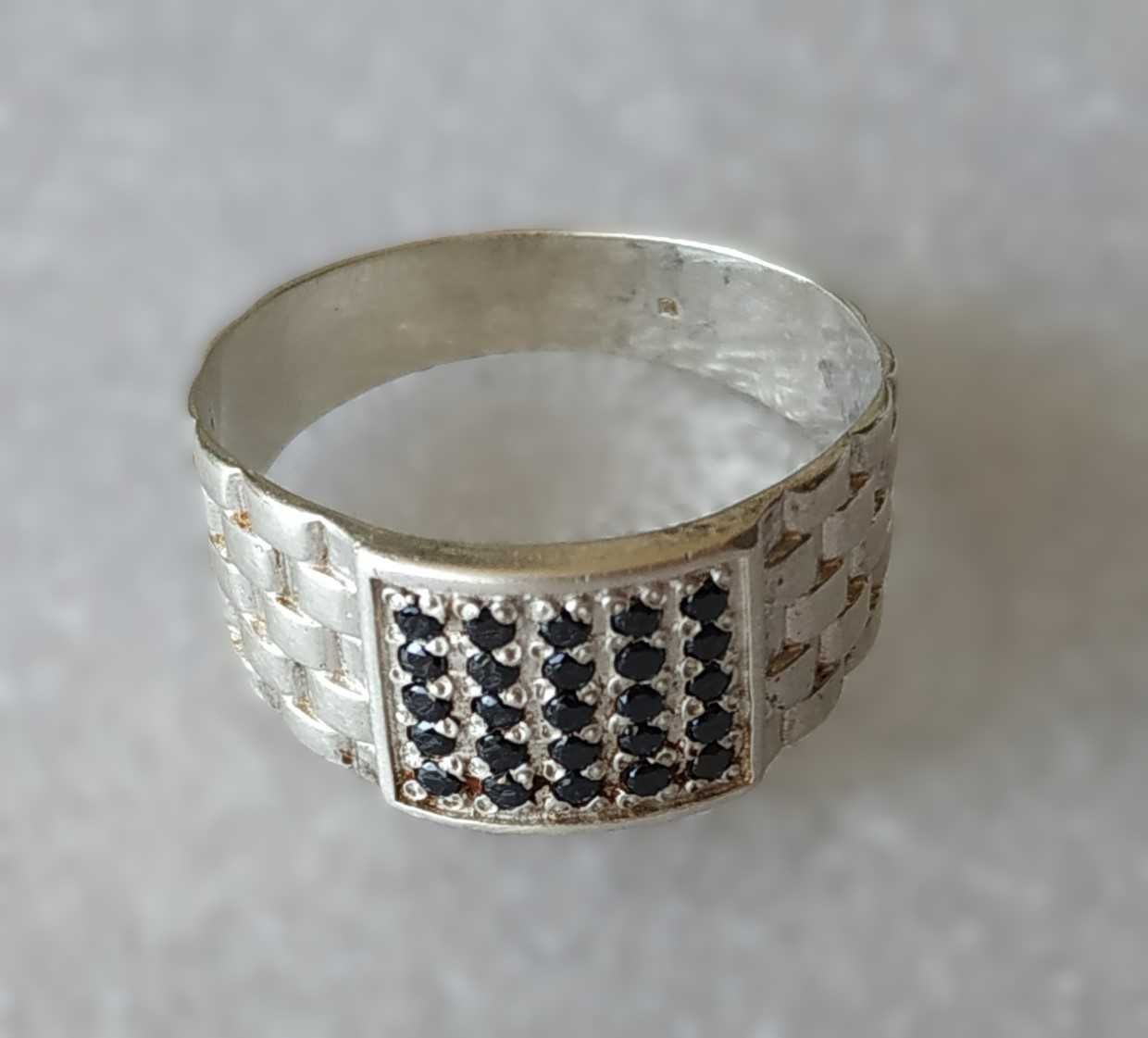 Кольцо мужское Diamant, серебро 925 пробы, р. 21